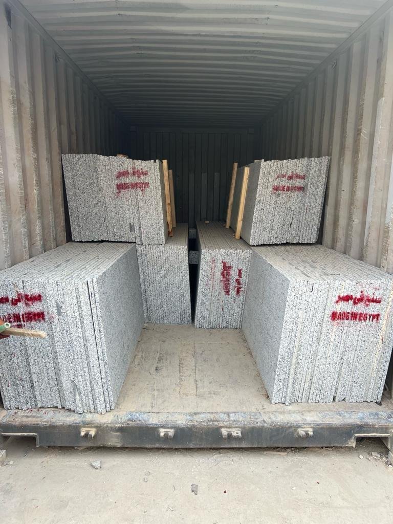 Granite tiles — Made in Egypt — export ready